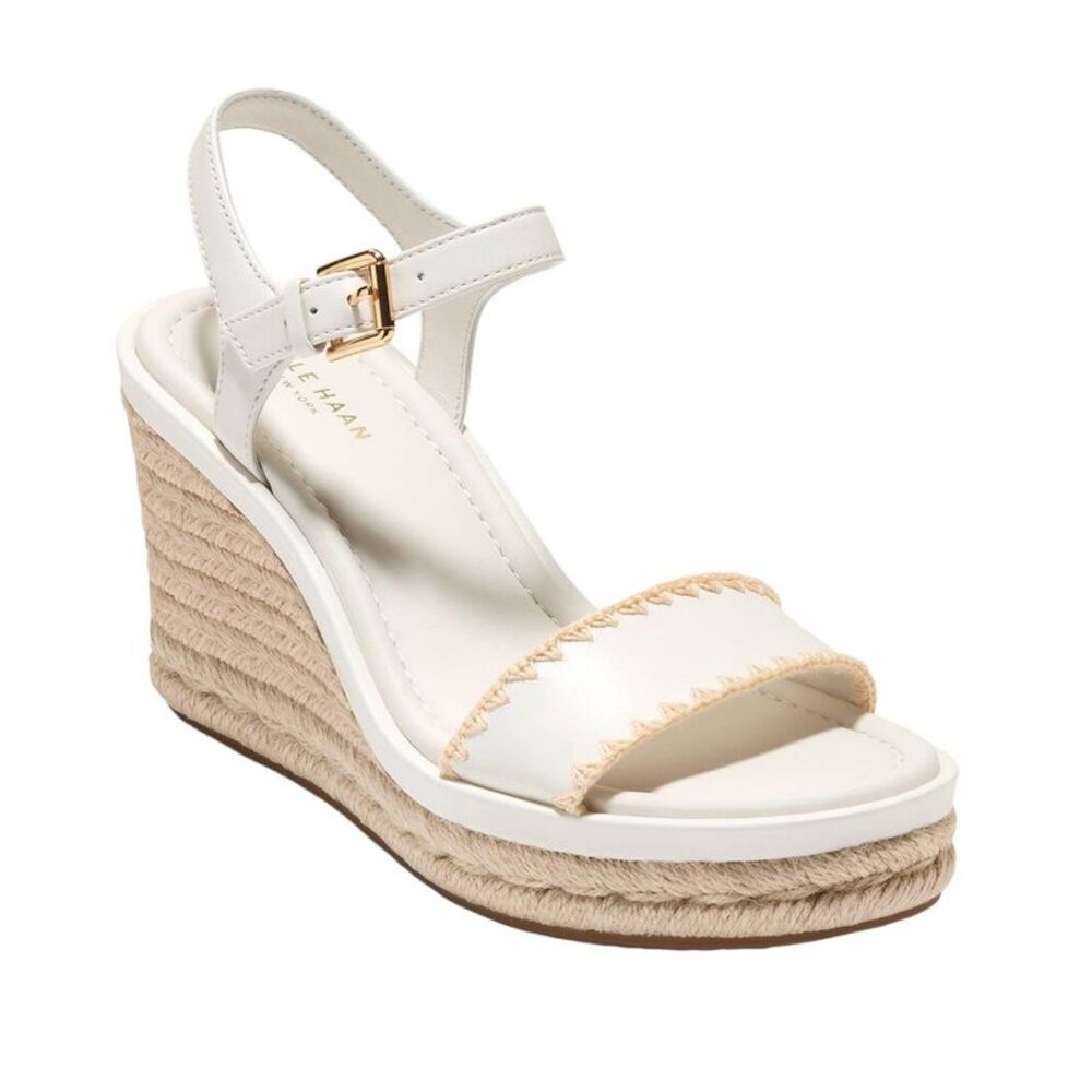 Cole Haan Cf Asbury Leather Espadrille Sandal
